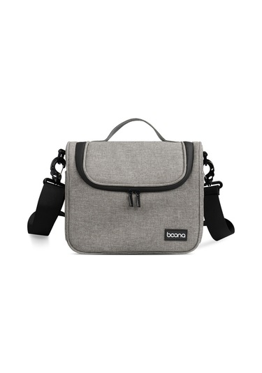 Baona Bn-h011 Dijital Slr Fotoğraf Makinesi Çantası Lens Depolama Omuz Çantası Gri Diğer