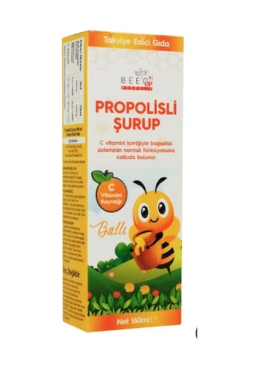 Bee'o Up Propolisli Şurup 160 ML