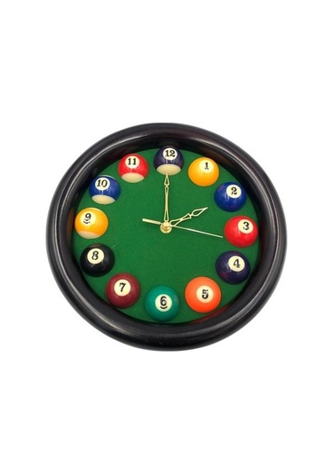 Trendooze Ve Top Şık Saati Havuz Dayanıklı Çerçeveli Bilardo Ahşap - Yp