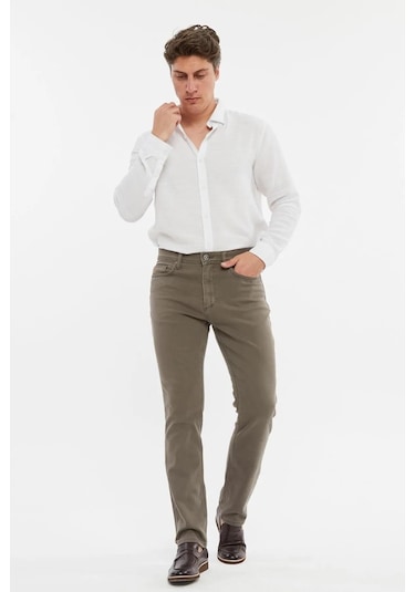 Captiva Regular Fit Likralı Erkek Örme Jean Pantolon-6798 001