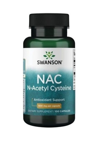 Swanson Na C N-acetyl Cysteine 600 Mg 100 Kapsül