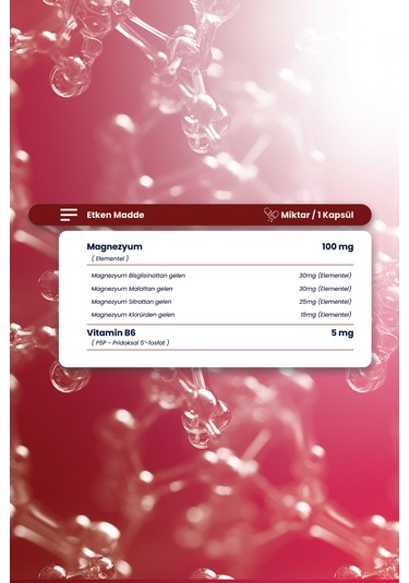 Quattromag Magnezyum Kompleks 60 Kapsül