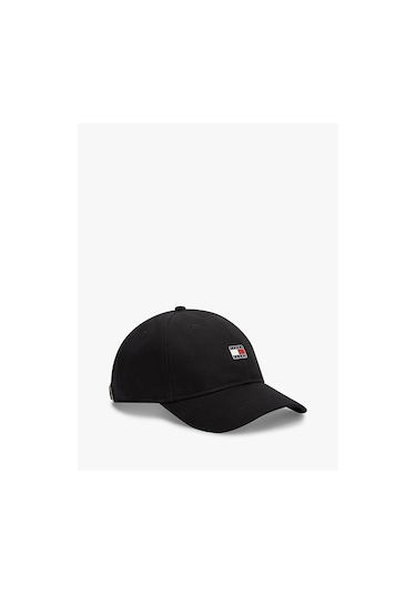 Tommy Hilfiger Kadın Tjw Heritage Plaque Cap-13521 Siyah
