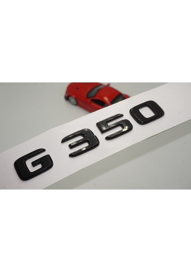 G 350d Bagaj Parlak Siyah Abs 3m 3d Yazı Logo Uyumlu