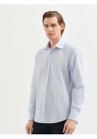 Karaca Erkek Slım Fıt Gömlek-açık Gri 11.25w.04.012 Açık Gri