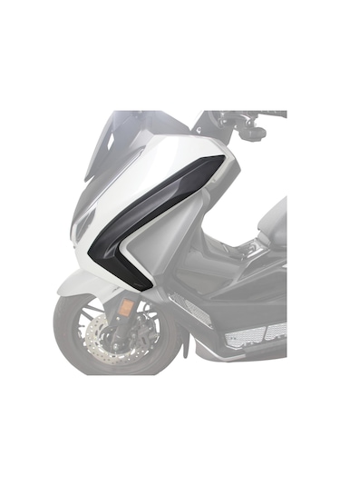 GP Kompozit  Honda Forza 250 2023-2025 Uyumlu Üst Bacak Koruma Siyah