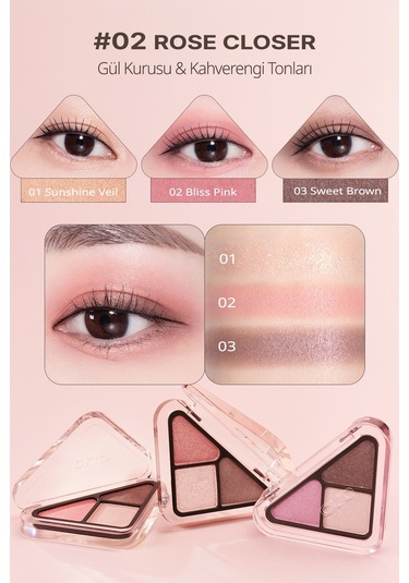 Clio Essential Shadow Tap 02 Rose Closer