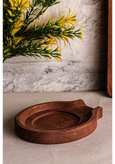 Snippy Boon - Tezgah Üstü Kirli Kaşıklık Kepçe Kaşık Altlığı Ahşap