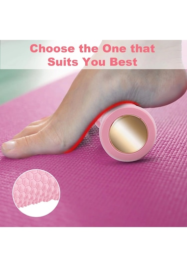 Ayak Masajı Masaj Silindiri Yoga Masaj Topu Plantar Fasya Rulo Çok Renkli