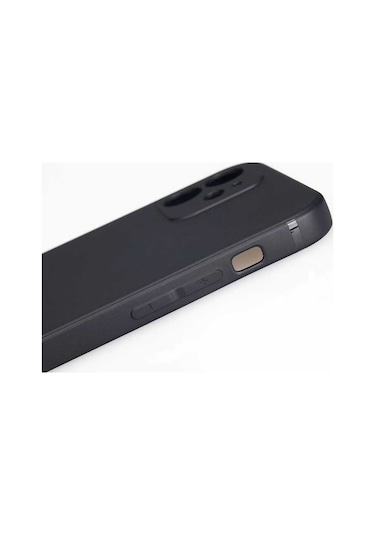 Mobilteam Apple iPhone 12 Mini Uyumlu İmax Silikon-siyah Siyah