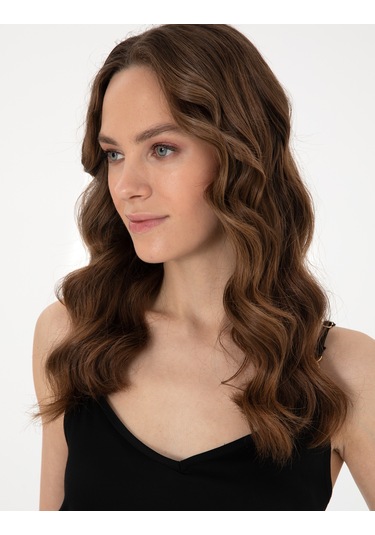 Pierre Cardin Kadın Siyah Kısa Kollu Bluz 50301166-vr046 Siyah