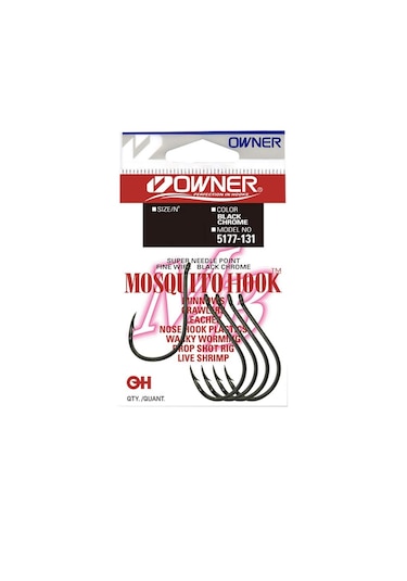 Owner Mosquito Hook Black Chrome Sinek Iğnesi (397120810) Fiyatları ve  Özellikleri