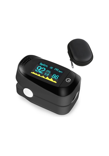 Sones A2 Hassas Nabız Oksimetresi Siyah