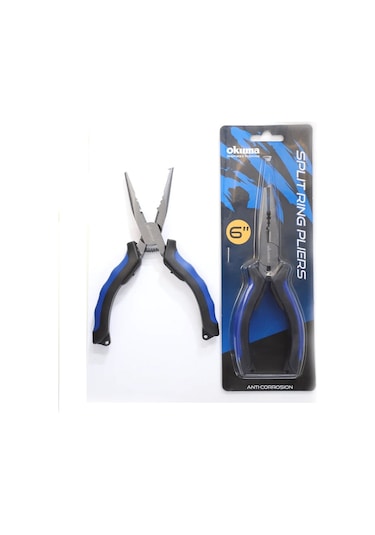 Okuma Split Ring Pliers ''6 Balıkçı Pensesi 17cm