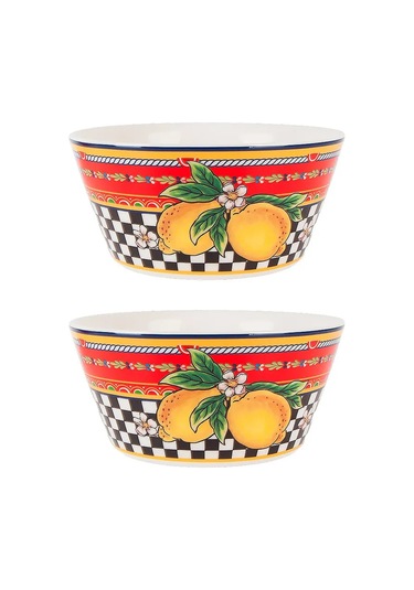 Nouvelle Sicilia Limone Salata Kasesi Seti 2 Adet, 550 Ml 317400748 Gri