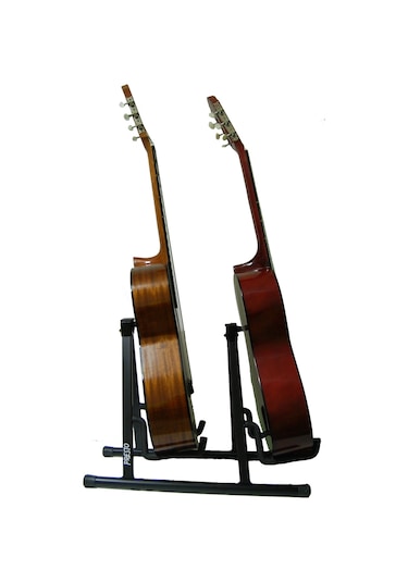 Presto Çiftli İkili Gitar Sehpası - Gitar Standı