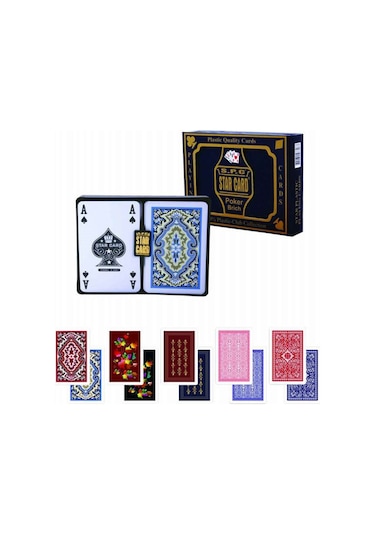 Star Halı Desen Plastik Cards 2'li 1033067.