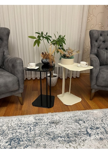 C Sehpa Koltuk Yan Sehpası Zigon Sehpa Servis Ve Kahve Sehpası