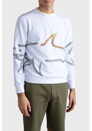 Paul & Shark Erkek Sweat 24411881 010 Beyaz BEYAZ Beyaz Paul & Shark Erkek Sweat 24411881 010 Beyaz BEYAZ Beyaz