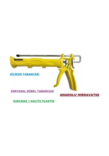 Eltos Silikon Tabancası Kimyasal Dübel Tabancası Kırılmaz