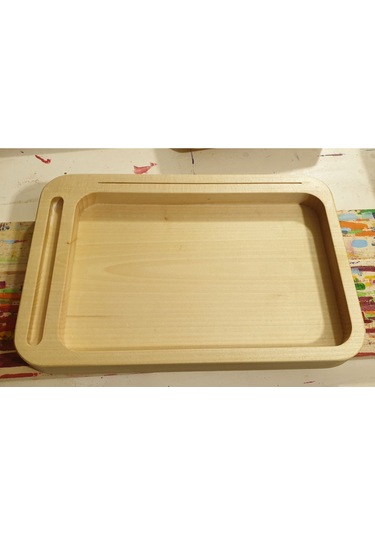 Kırtkırt Ahşap Montessori Kum Tepsisi