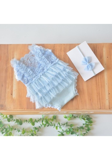 Born Girl Photoshoot Kıyafet - Fotoğraf Prop Ve Resim Prop İçin Dantel Romper Prenses Kostümü Çok Renkli