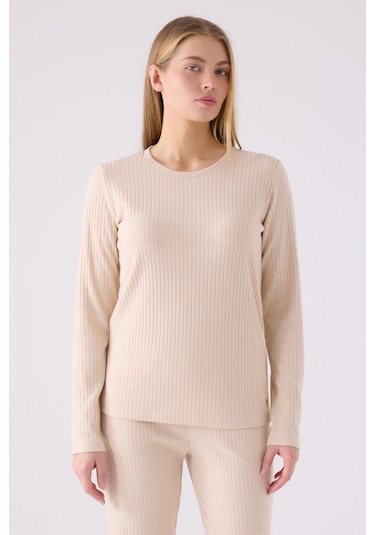 Pierre Cardin Kadın Krem Pijama Takımı Pc8908-s-v3 Krem