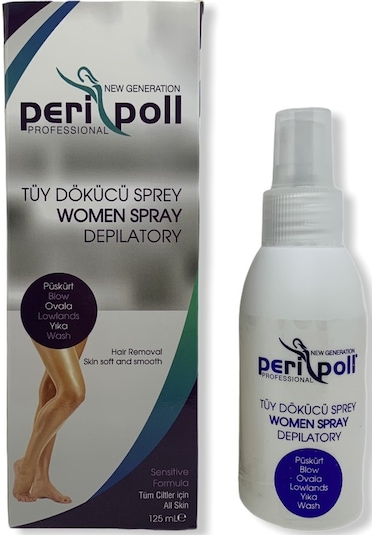 Peri Poll Kadın Tüy Dökücü Sprey 125 ML