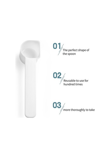 Fastbuy 30 Adet 8ml Bpa İçermeyen Gıda Sınıfı Plastik Kahve Tozu Kaşığı, Kolay Temizlenir, Profesyonel Tasarım Diğer