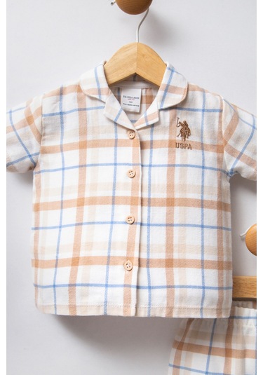 U.s. Polo Assn. Kız Bebek Beyaz Pijama Takım 50322877-vr013 Beyaz