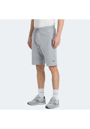 Slazenger NORA Erkek Cepli Gri Şort