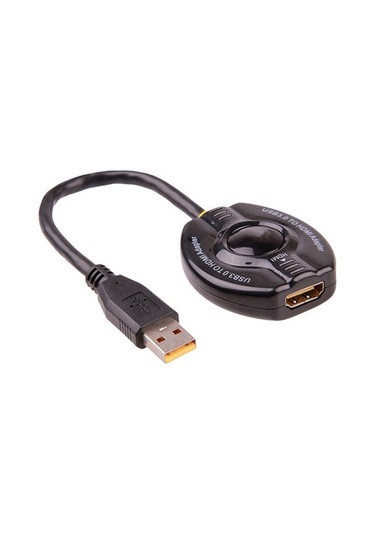 Usb 3.0 Hd Adaptör: 1080p Ekran Yansıtma, Genişletme, Ana/yardımcı Ekran Geçişi Ve Ses-video Senkronizasyonu