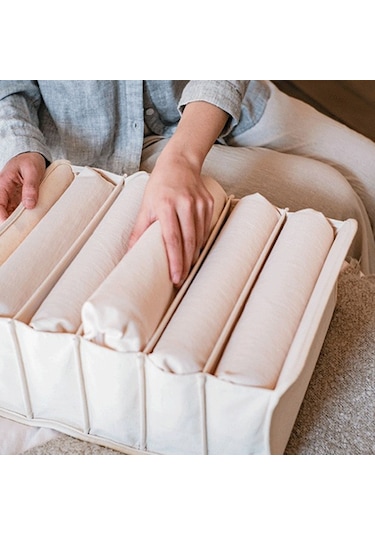 Cbtx Moho&home Mdj6167 5 Izgaralar Çekmece Organizatör Kazak Kot Saklama Kutusu Dolap Dolap Bölücü