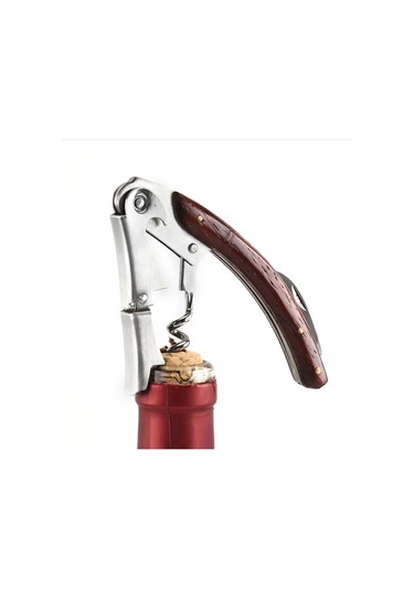 Şarap Açacağı İle Tasnif Bıçağı Yolculuk İçin 380735549 Kırmızı-kahverengi