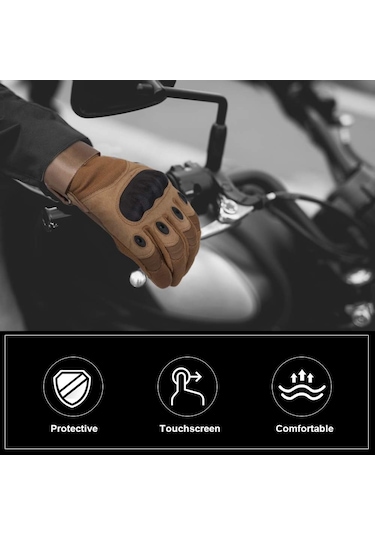 Motosiklet Eldivenleri Tam Parmak Dokunmatik Ekran Motosiklet Eldiveni Ce Onaylı Kadın Ve Erkek Açık Hava Sporları Taktik Eldivenleri Glo