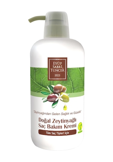 Eyüp Sabri Tuncer Doğal Zeytinyağlı Saç Bakım Kremi 600 ML
