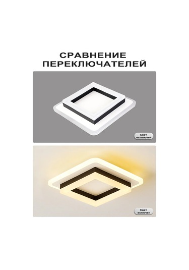 Febinez Led Kare Tavan Lambası 403008533 Diğer