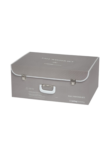 Yataş Bedding Etta Çift Kişilik Fall Winter Çeyiz Seti Pudra