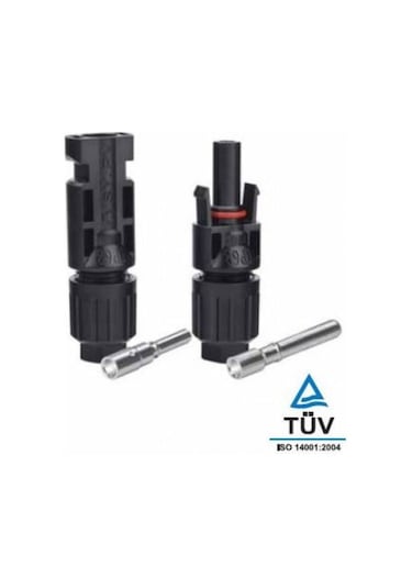 1 Çift Mc 4 Konnektör Güneş Paneli Bağlantı Aparatı Ip65