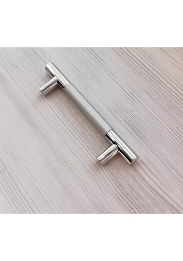 Keat Raylık Kolları 128mm Saten/krom, 10 Adet 215995177 Saten