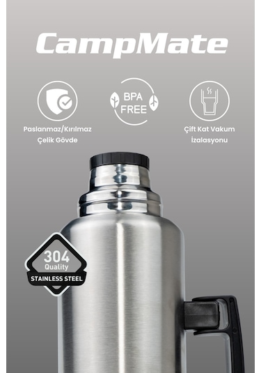 Cooker Campmate 1.5 Litre Paslanmaz Çelik Termos Ckr2084 Diğer