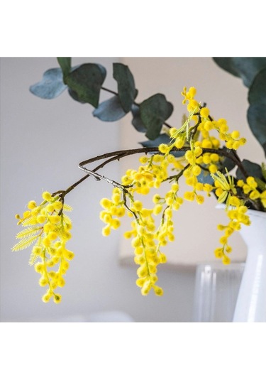 Svartoxbar Mimoza Kokulu 30'lu Tealight Mum Sarı