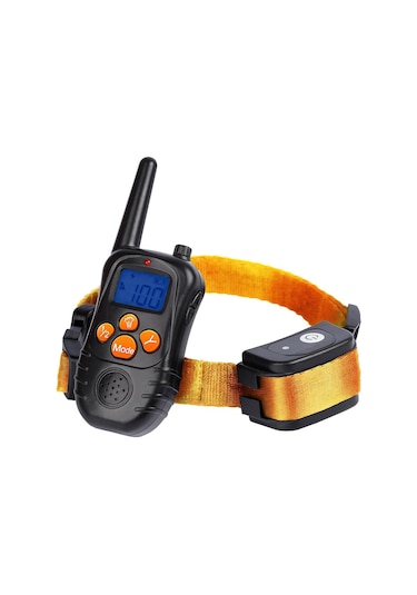 Homyl Köpek Eğitim Tasması Suya Dayanıklı Turuncu