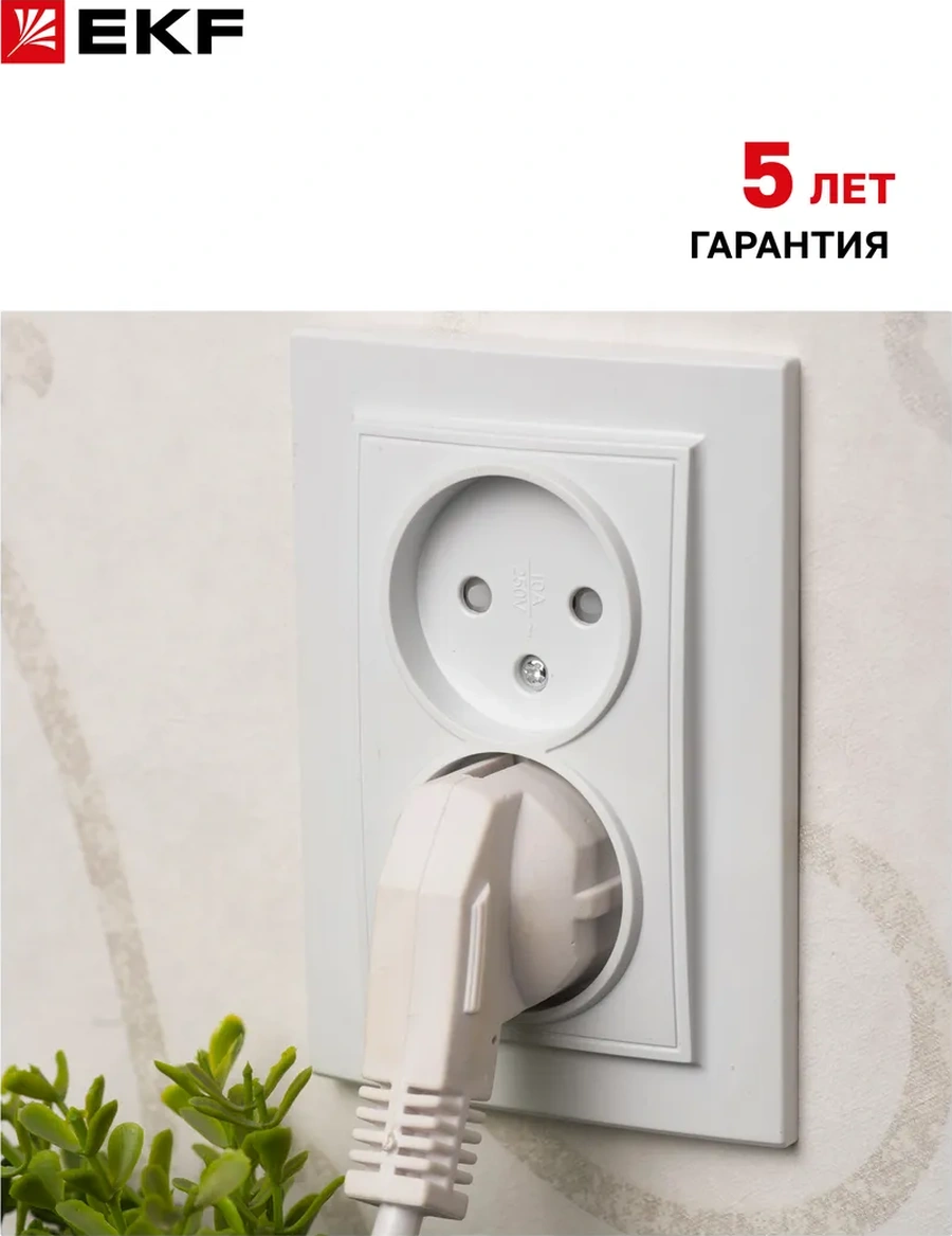 Ekf Topraklamasız İç Mekan Çift Priz 22981472 Mınsk