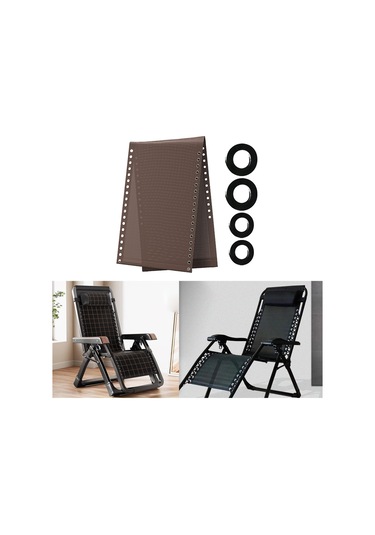 Suntek Veranda Plaj Askılı Sandalye Arka Bahçe Için Nefes Kahve