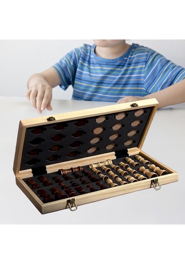 Suntek Satranç Seti Klasik Katlanabilir Tahtası Kızlar Oyuncak