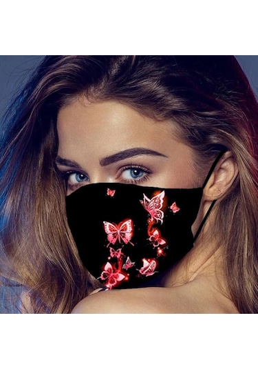 1 Adet Ağız Maskeleri Toz Koruması Anti-yüz Maskesi Yıkanabilir Kulak Askısı Maskesi