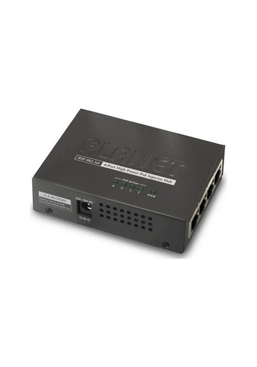 Planet PL-HPOE-460 4 Port PoE+ Injector 30.8 W PoE Switch