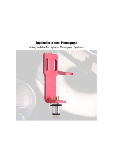 Hfambition Alüminyum Zarfli Kaliteli Fonograf Mıkrofon Stantı - 4 Kablolu, 2 Vida Çifti, Kolay Montajlı, Üst Düzey Cihazlar İçin Diğer