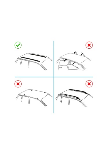 Vw Passat B8 Ara Atkı Siyah- Elegance V2 2 Parça Sw 2015+